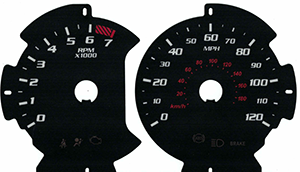 Raptor Style Gauge Faces